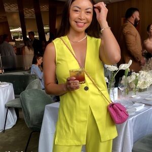 Vibrant Yellow Sleeveless Vest